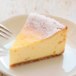 ゆずベイクドチーズケーキ